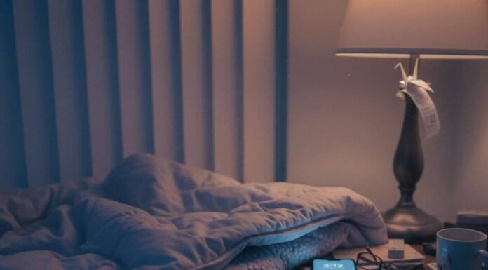 The Best Bedtime Rituals for Falling Asleep Faster Weighted blanket, messy nightstand, cracked phone 3:12 a.m., mismatched sock.